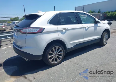 2017 Ford Edge Titanium z USA, uszkodzony, nr VIN 2FMPK3K81HBC07385